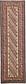 3' 2 x 10' 2 Kazak Oriental Runner Rug thumbnail