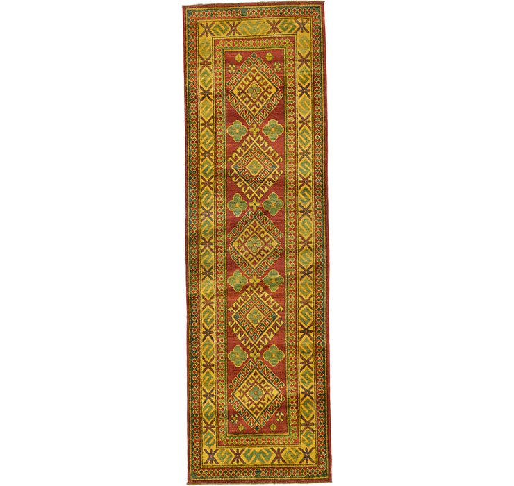 2' 9 x 9' 2 Kazak Oriental Runner Rug