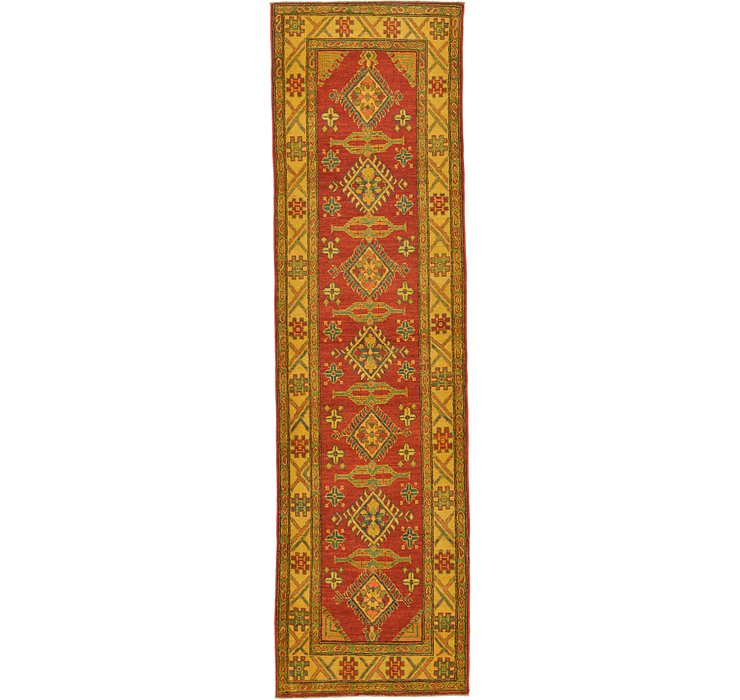 2' 10 x 10' Kazak Oriental Runner Rug