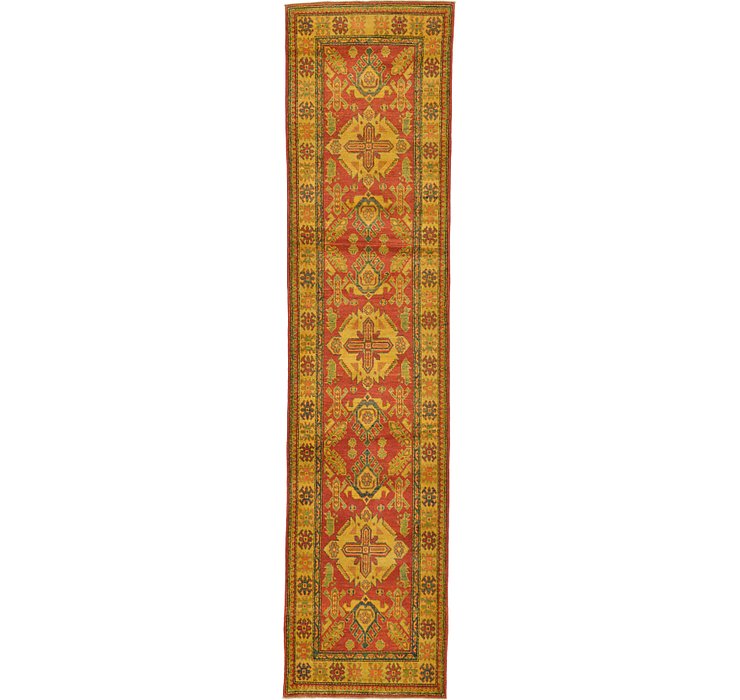 2' 9 x 11' 4 Kazak Oriental Runner Rug