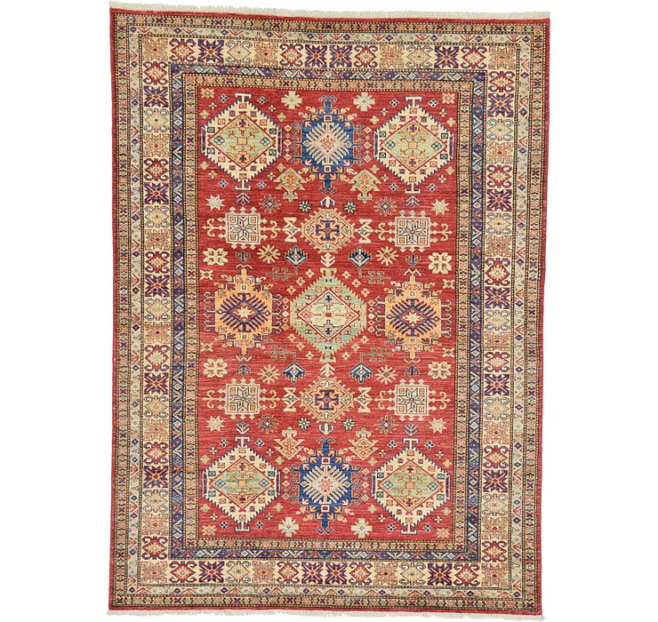 5' 10 x 8' Kazak Oriental Rug