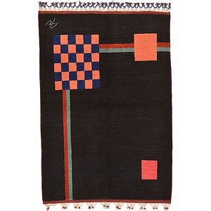 Unique Loom 3' 5 x 4' 11 Avant-Garde Rug