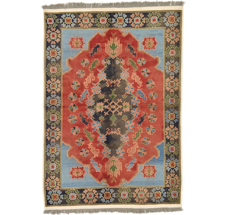 4' 10 x 7' Kazak Oriental Rug