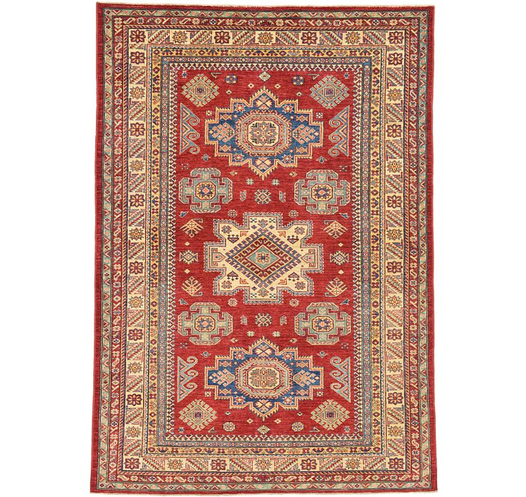 5' 8 x 8' Kazak Oriental Rug