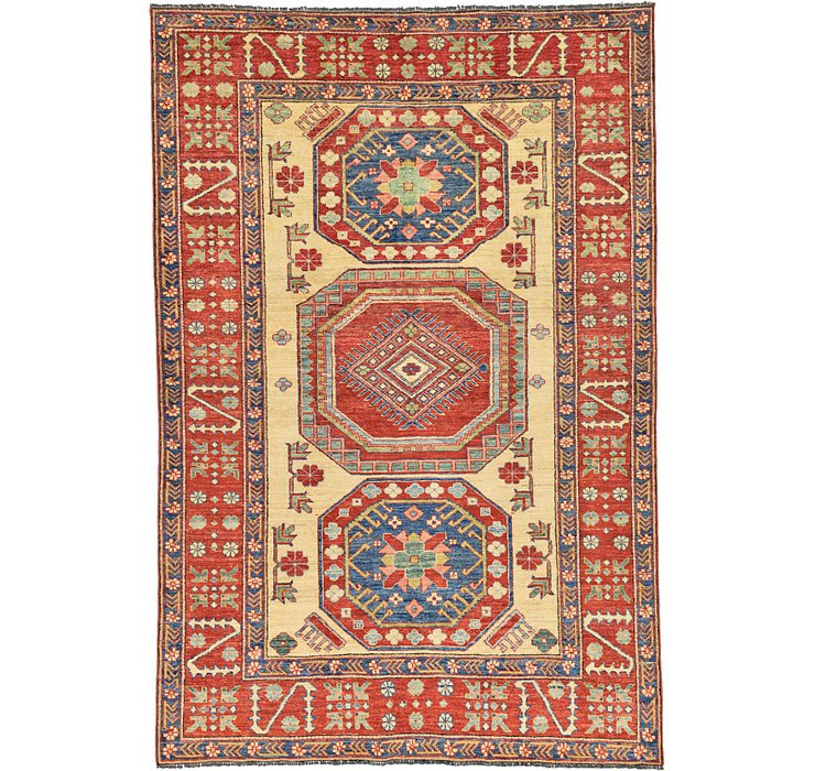 5' 8 x 8' 3 Kazak Oriental Rug
