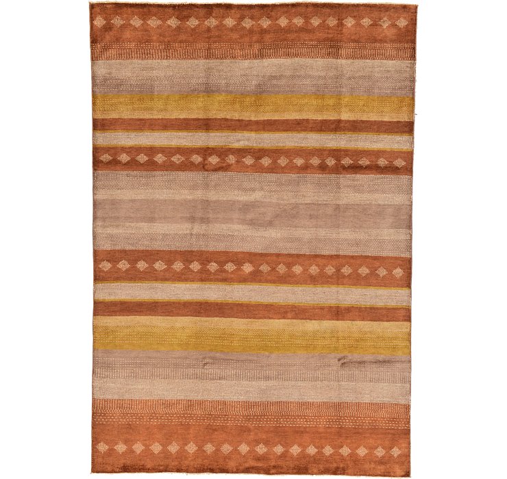 6' 9 x 10' Modern Ziegler Rug