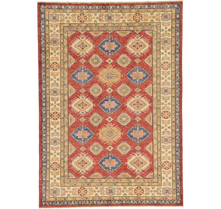 6' 11 x 9' 9 Kazak Oriental Rug