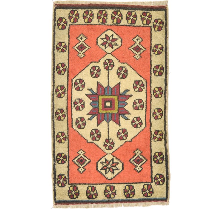 HandKnotted 1' 10 x 3' 2 Kars Rug