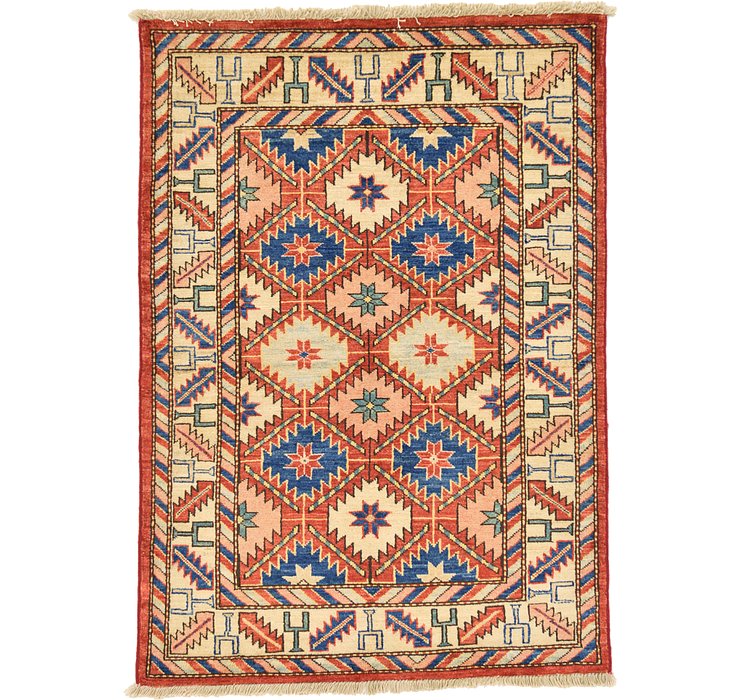 HandKnotted 2' 10 x 4' Kazak Oriental Rug