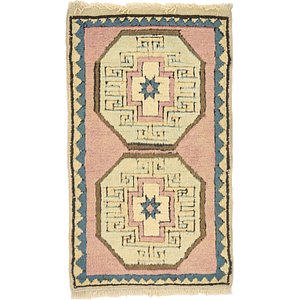 HandKnotted 1' 10 x 3' 2 Kars Rug