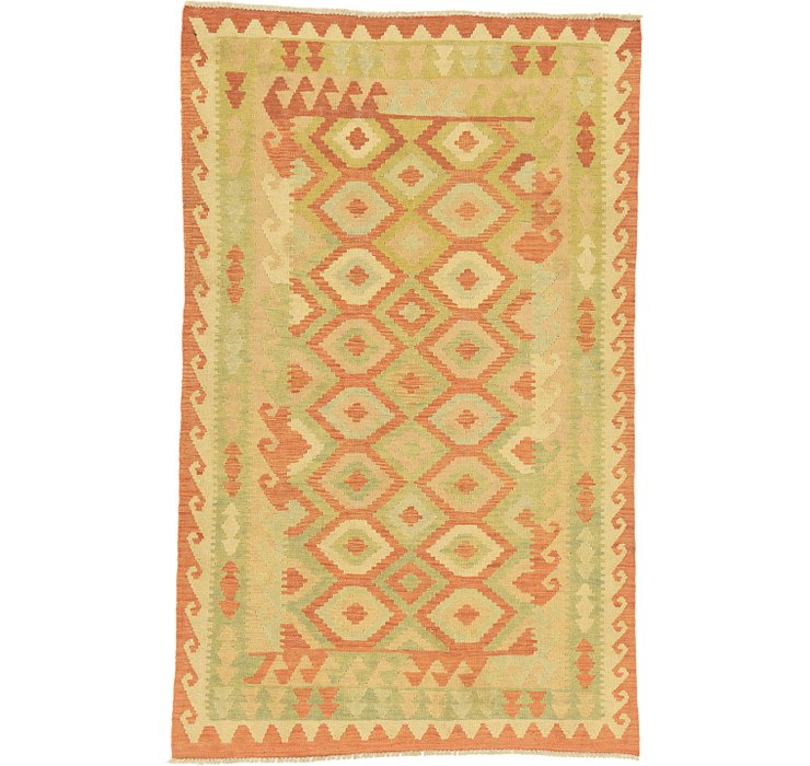 3' 9 x 6' Kilim Waziri Rug