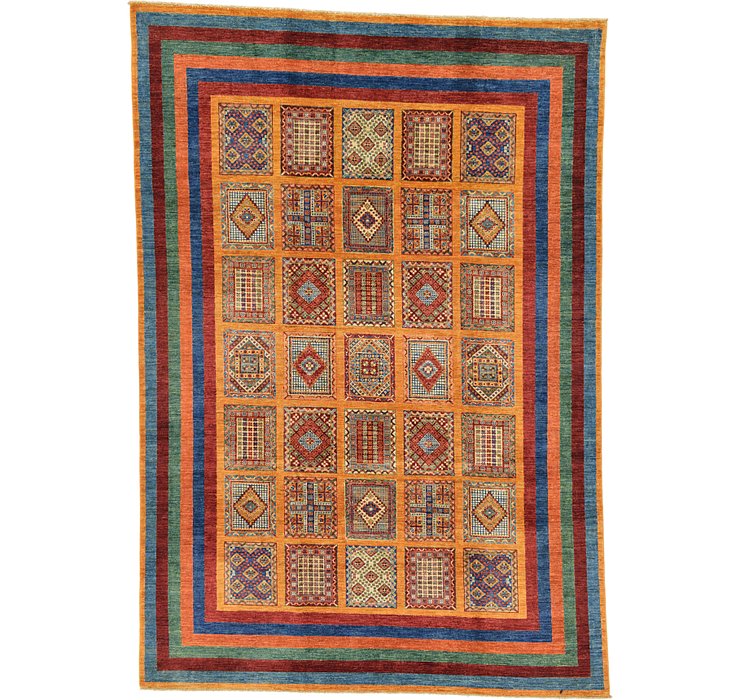 HandKnotted 6' 11 x 10' Ariana Ziegler Oriental...