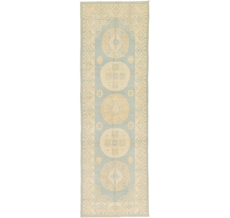 3' 1 x 9' 8 Khotan Ziegler Oriental...