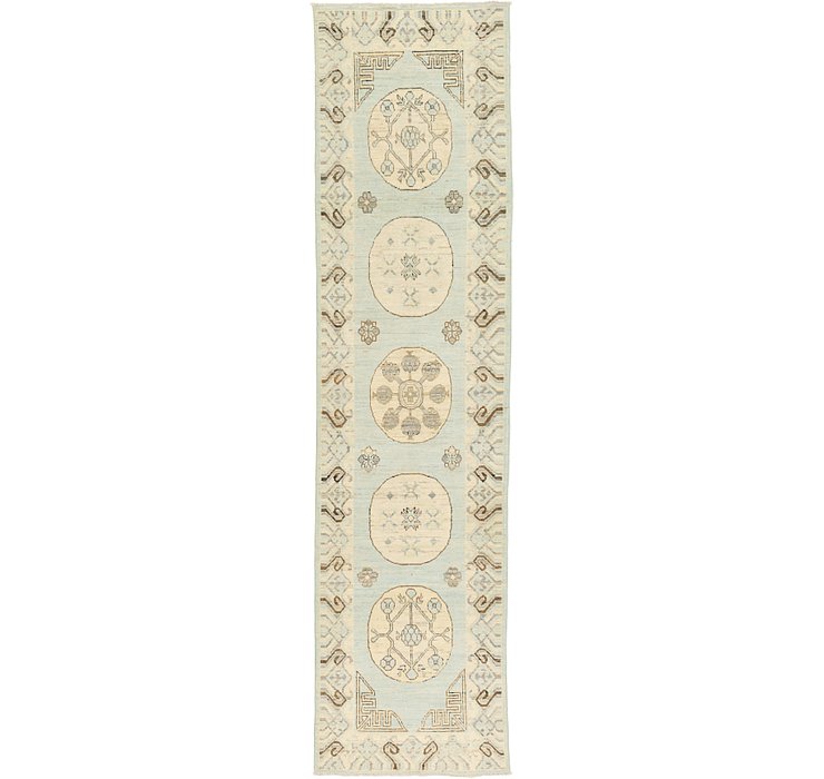 2' 7 x 9' 8 Khotan Ziegler Oriental...