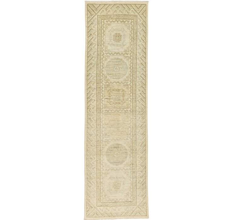 2' 10 x 9' 8 Khotan Ziegler Oriental...
