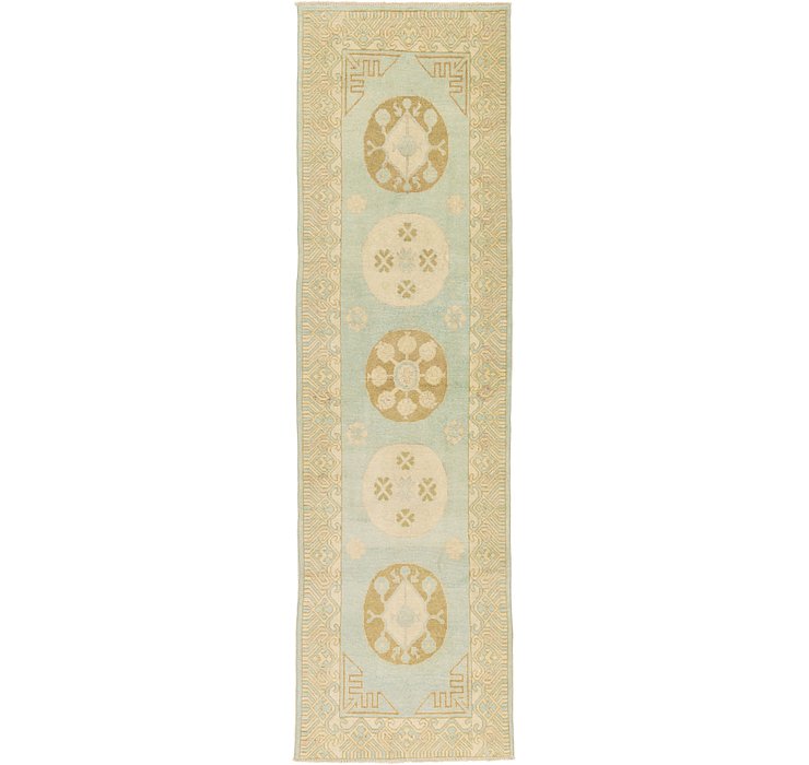 2' 10 x 9' 8 Khotan Ziegler Oriental...