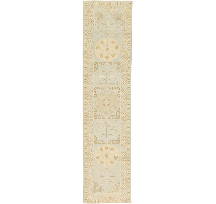 3' 1 x 12' 8 Khotan Ziegler Oriental...