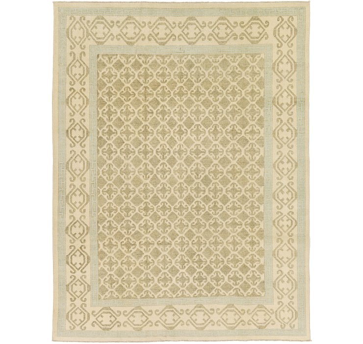 7' 3 x 9' 4 Khotan Ziegler Oriental...