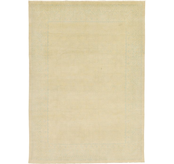 8' 8 x 12' Khotan Ziegler Oriental...
