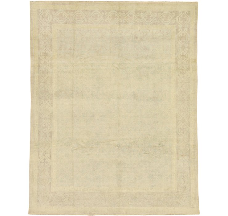 7' 11 x 9' 11 Khotan Ziegler Oriental...