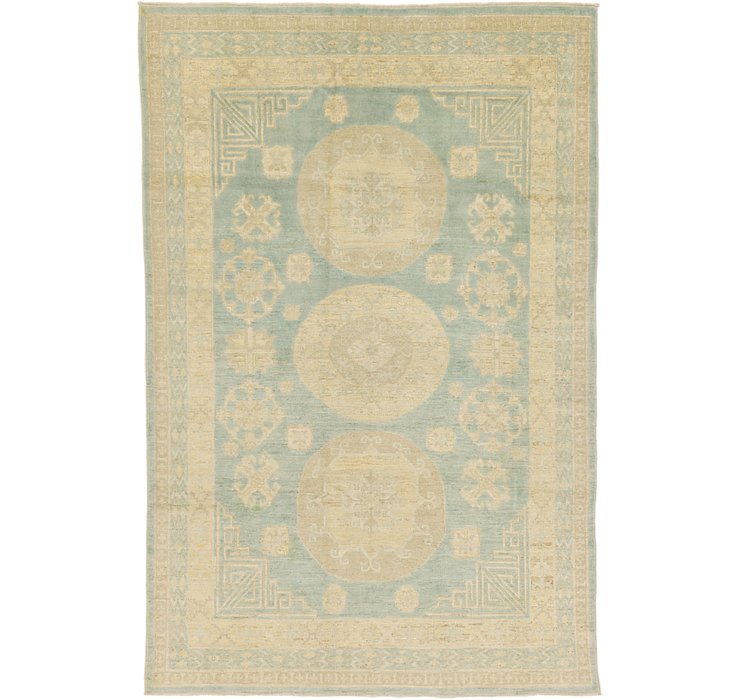 6' 4 x 9' 7 Khotan Ziegler Rug