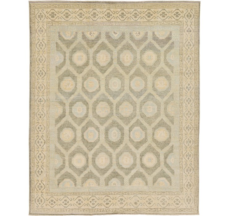 7' 10 x 9' 8 Khotan Ziegler Oriental...