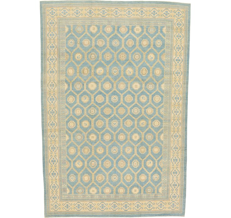 11' 9 x 17' 7 Khotan Ziegler Oriental...