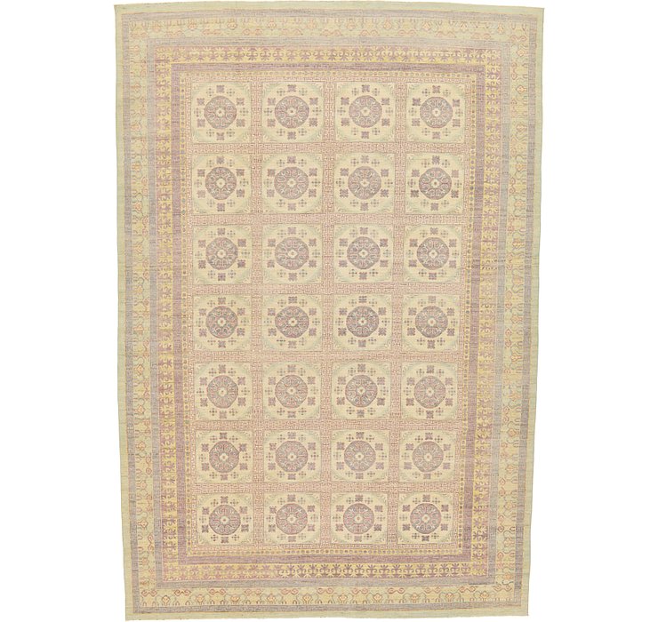 13' x 19' 4 Khotan Ziegler Oriental...