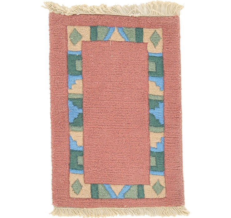 1' 3 x 1' 11 Indo Tibet Rug