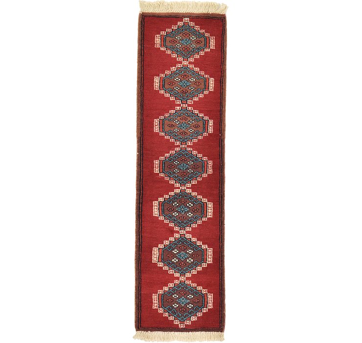 1' 1 x 3' 9 Bokhara Oriental Runner...