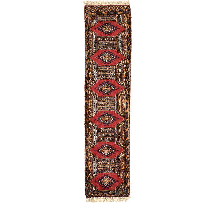 1' x 4' 1 Bokhara Oriental Runner...