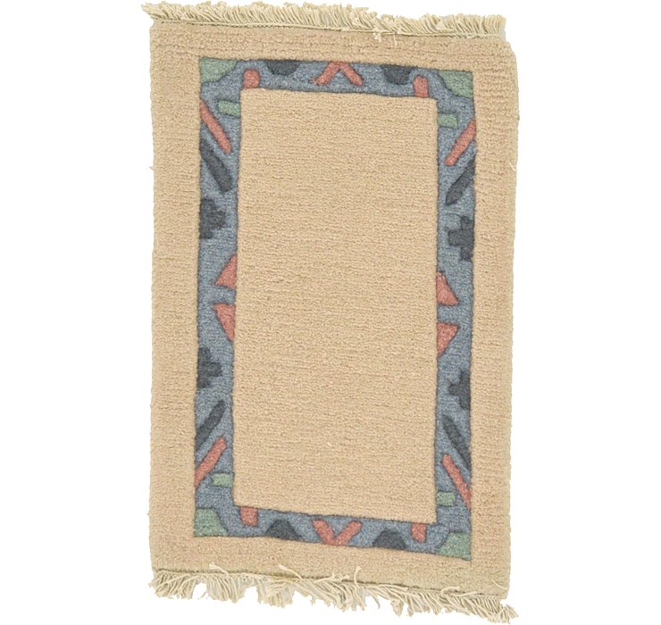 1' 3 x 1' 11 Indo Tibet Rug