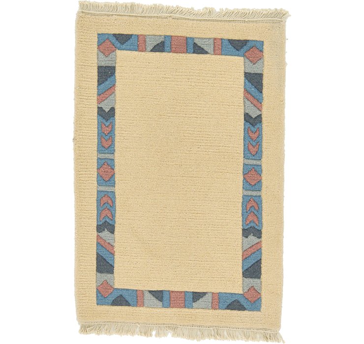 2' x 2' 10 Indo Tibet Rug