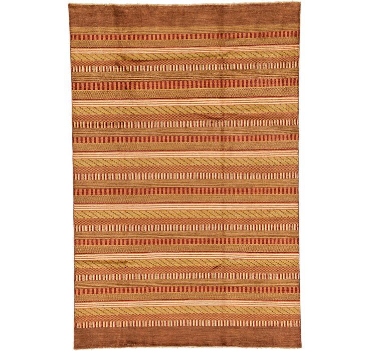 6' 6 x 9' 9 Modern Ziegler Rug