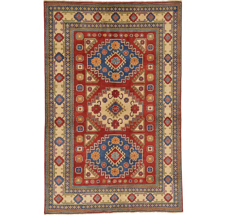 5' 11 x 9' Kazak Oriental Rug