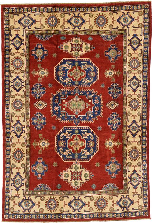 Red 5 11 X 8 7 Kazak Oriental Rug Rugs Erugs Main Image Of Rug