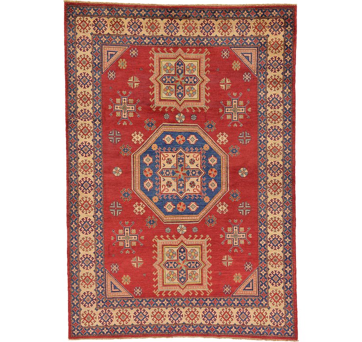6' 10 x 9' 9 Kazak Oriental Rug