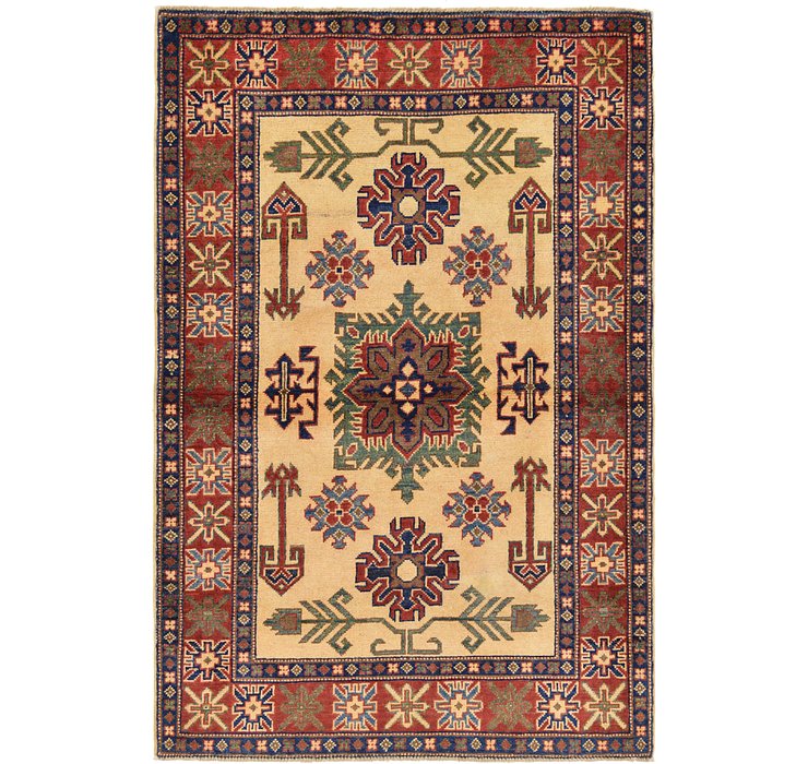 3' 4 x 5' Kazak Oriental Rug