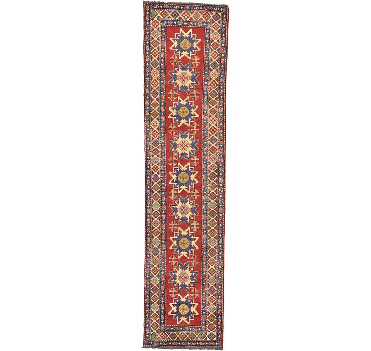 2' 8 x 11' 2 Kazak Oriental Runner Rug
