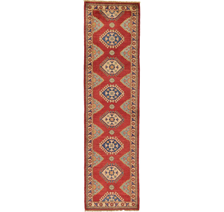 2' 10 x 10' 4 Kazak Oriental Runner Rug