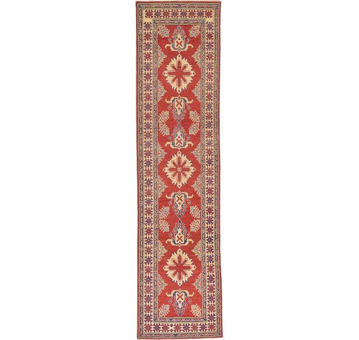 2' 8 x 10' 8 Kazak Oriental Runner Rug
