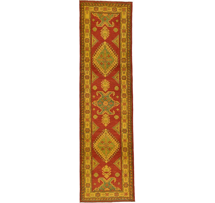 3' 6 x 9' 5 Kazak Oriental Runner Rug