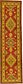 3' 6 x 9' 5 Kazak Oriental Runner Rug thumbnail image 1