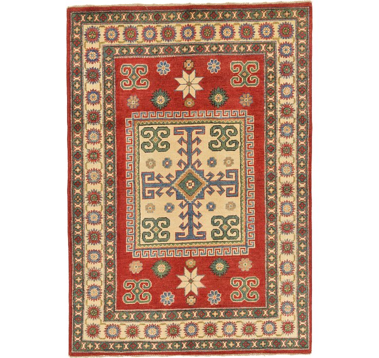 4' 2 x 5' 11 Kazak Oriental Rug