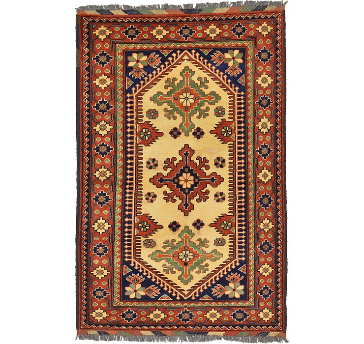 3' 5 x 5' 1 Kazak Oriental Rug