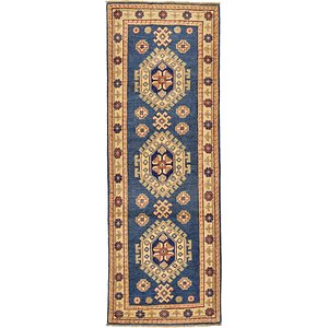 2' x 5' 10 Kazak Oriental Runner Rug