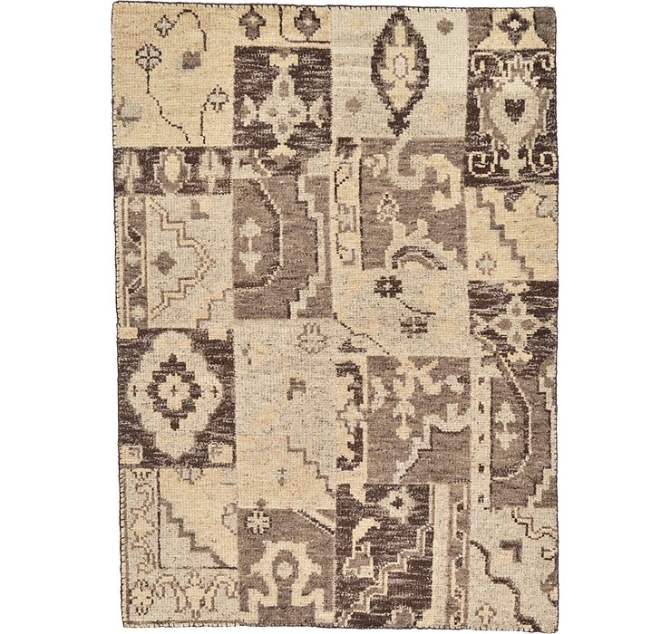 4' x 5' 7 Patchwork Rug