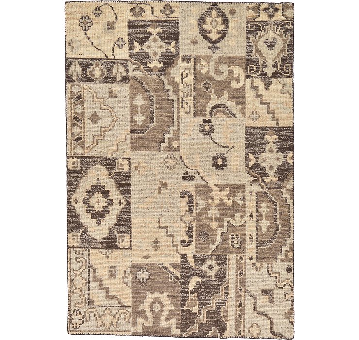 4' x 5' 10 Patchwork Rug