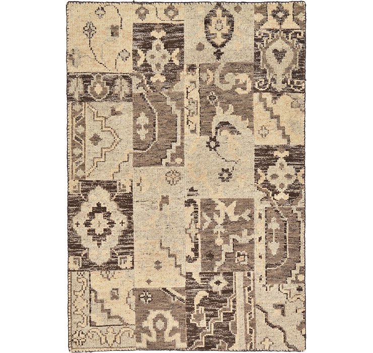 3' 10 x 5' 8 Patchwork Rug