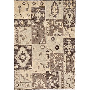Unique Loom 4' x 5' 8 Patchwork Rug